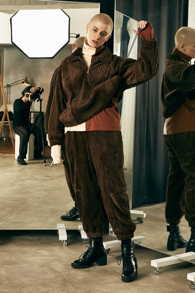 KINDAGARDEN Fall Winter 2019 FW19 Lookbook Collection Japanese Korean Minimalist Brand Tokyo Sayaka Matsushita JP Park