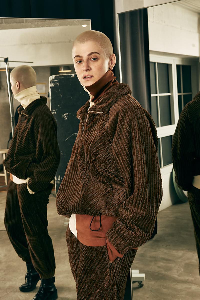 KINDAGARDEN Fall Winter 2019 FW19 Lookbook Collection Japanese Korean Minimalist Brand Tokyo Sayaka Matsushita JP Park