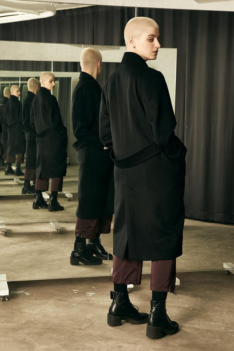 KINDAGARDEN Fall Winter 2019 FW19 Lookbook Collection Japanese Korean Minimalist Brand Tokyo Sayaka Matsushita JP Park