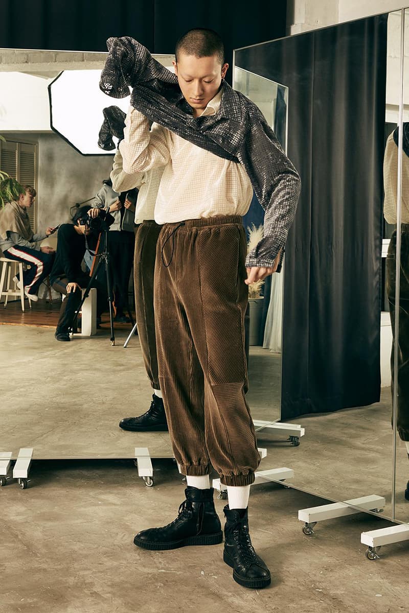 KINDAGARDEN Fall Winter 2019 FW19 Lookbook Collection Japanese Korean Minimalist Brand Tokyo Sayaka Matsushita JP Park
