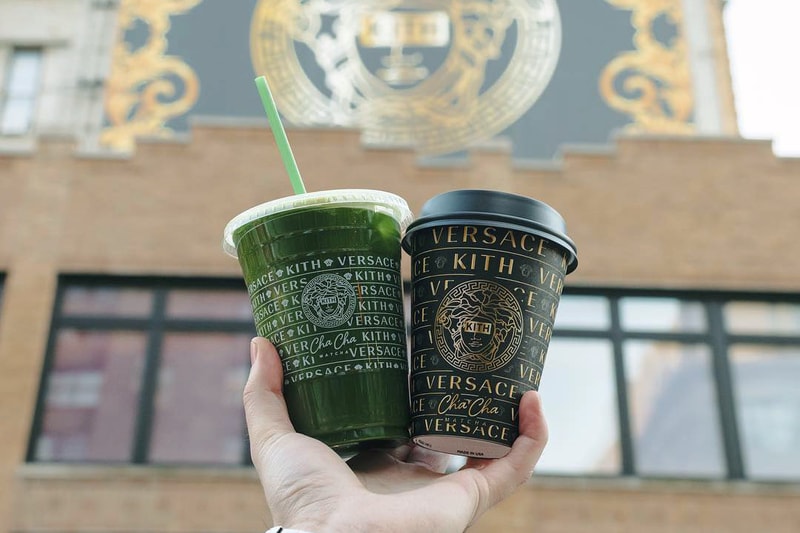 KITH and Versace Host Pop Up at Cha Cha Matcha