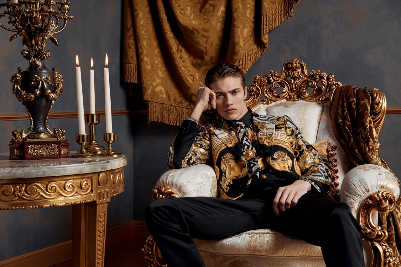 kith versace mens spring summer 2019 fall winter2018 collection lookbook lucky blue smith ronnie fieg