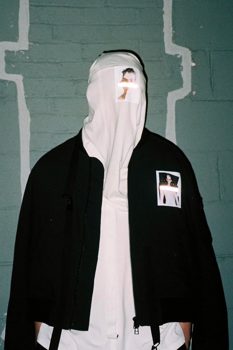 KOMAKINO Spring Summer 2019 /017 Editorial jacket hoodie t shirt pants graphics David Cronenberg Crash