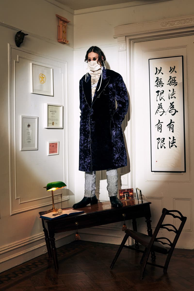 kozaburo fall winter 2019 menswear collection lookbook new york fashion week show presentation