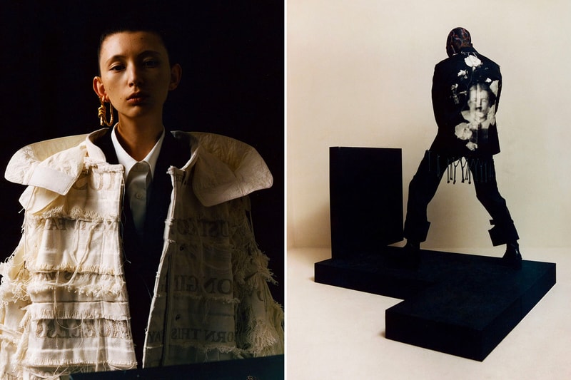 KUSIKOHC 3rd Collection Lookbook chogiseok bleached coats one of a kind parka patchwork ready-to-wear "why [ ] started" 