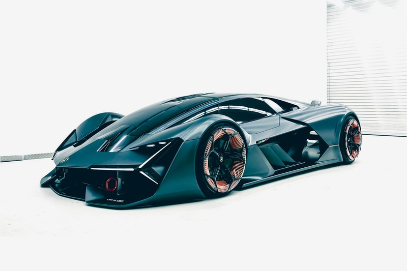 Lamborghini LB48H Terzo Millennio Concept First Look Aventador Specs Specification Hybrid Supercar Frankfurt Motor Show