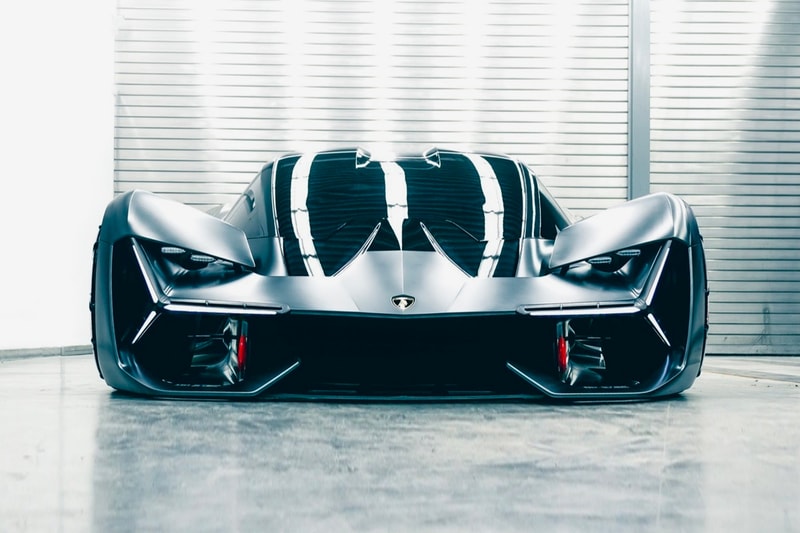 Lamborghini LB48H Terzo Millennio Concept First Look Aventador Specs Specification Hybrid Supercar Frankfurt Motor Show