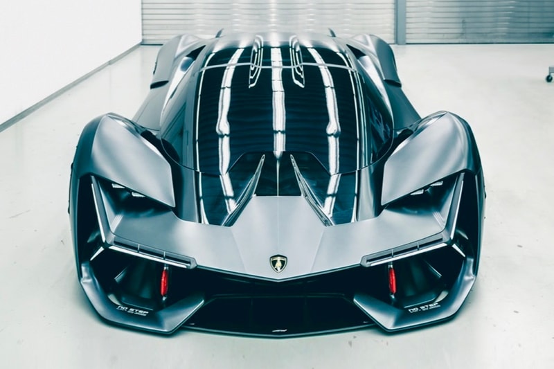 Lamborghini LB48H Terzo Millennio Concept First Look Aventador Specs Specification Hybrid Supercar Frankfurt Motor Show