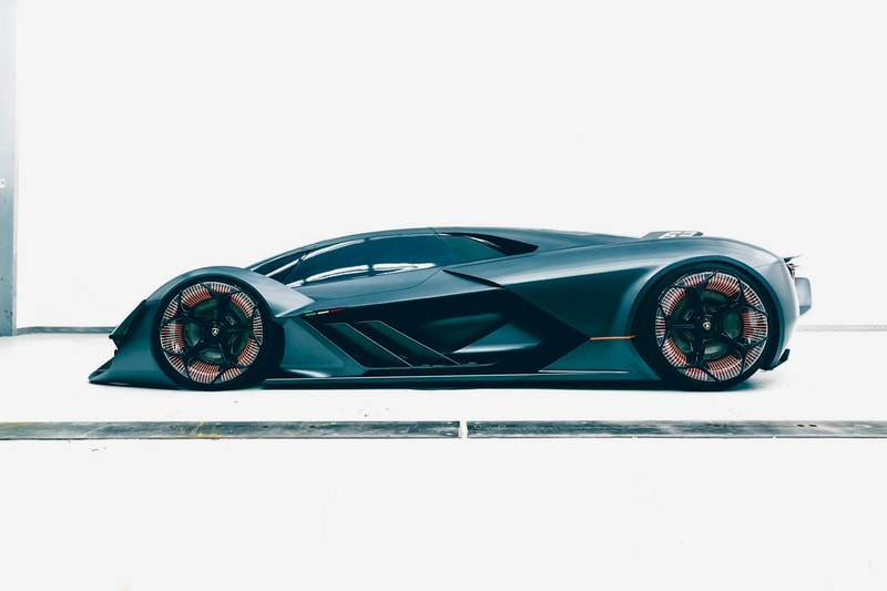 Lamborghini LB48H Terzo Millennio Concept First Look Aventador Specs Specification Hybrid Supercar Frankfurt Motor Show