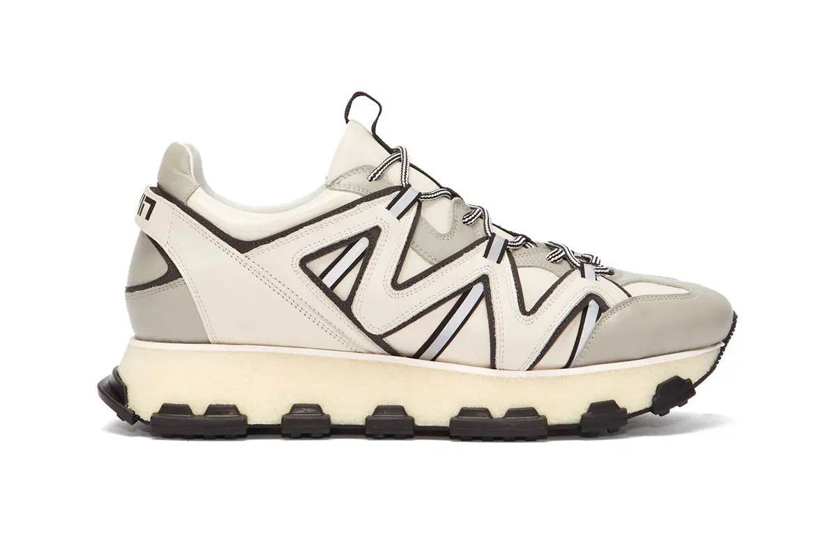 lanvin reflective sneakers