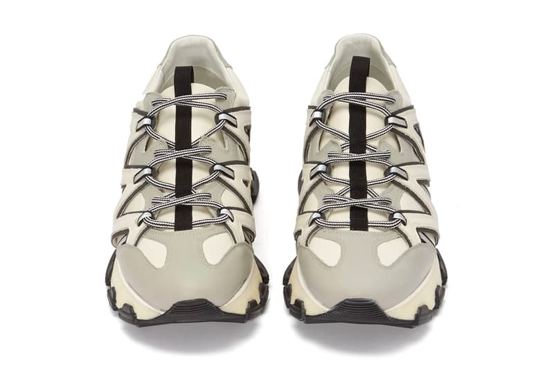 Lanvin Lightning Sneaker White Grey Release