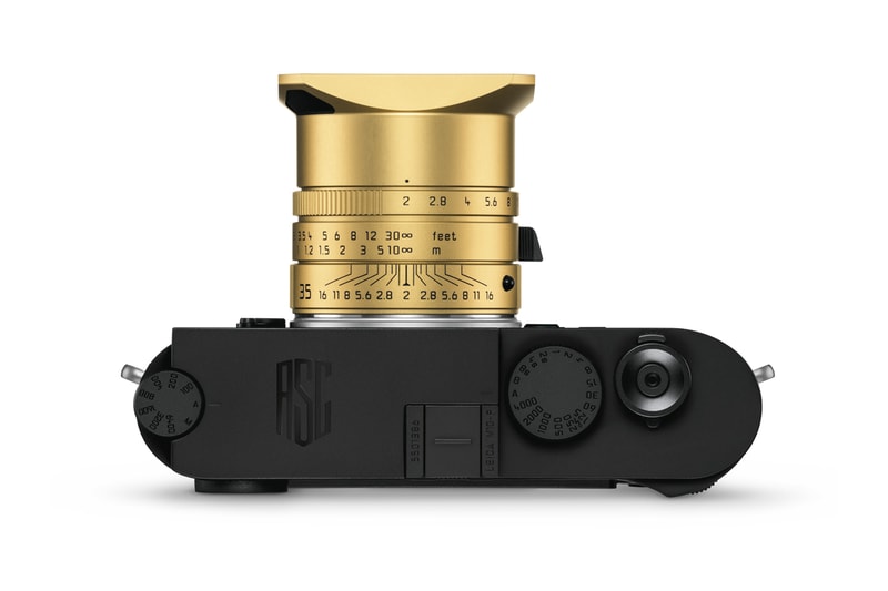 leica m10 p asc100 edition black gold cameras devices
