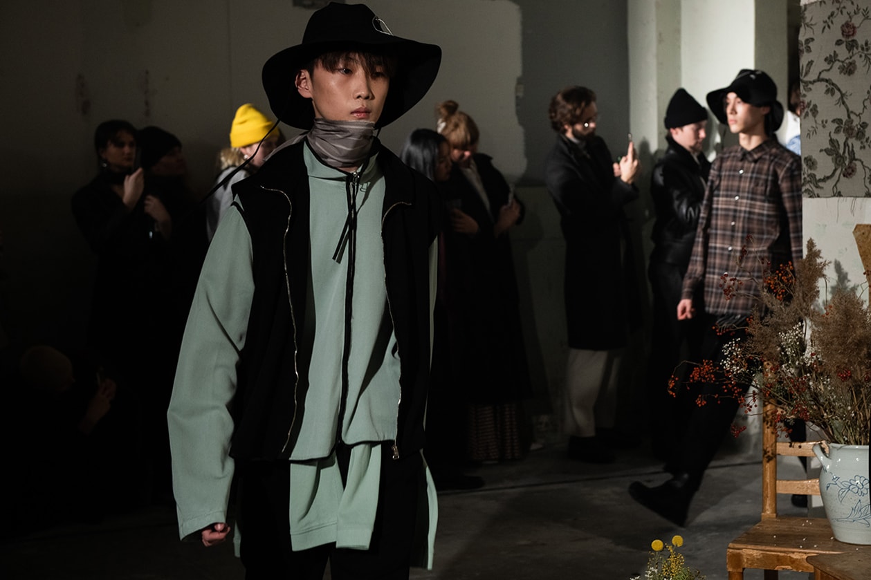 L'Homme Rouge Fall/Winter 2019 Backstage Clothing Runway Stockholm Fashion Week FW19 2019 Sustainability Conversations First Look