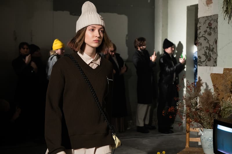 L'Homme Rouge Fall/Winter 2019 Backstage Clothing Runway Stockholm Fashion Week FW19 2019 Sustainability Conversations First Look