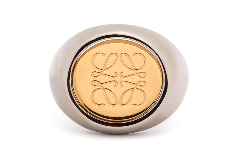 LOEWE Flip Anagram-Logo Ring Release Gold Silver To Buy For Sale Information Matchesfashion.com Signet