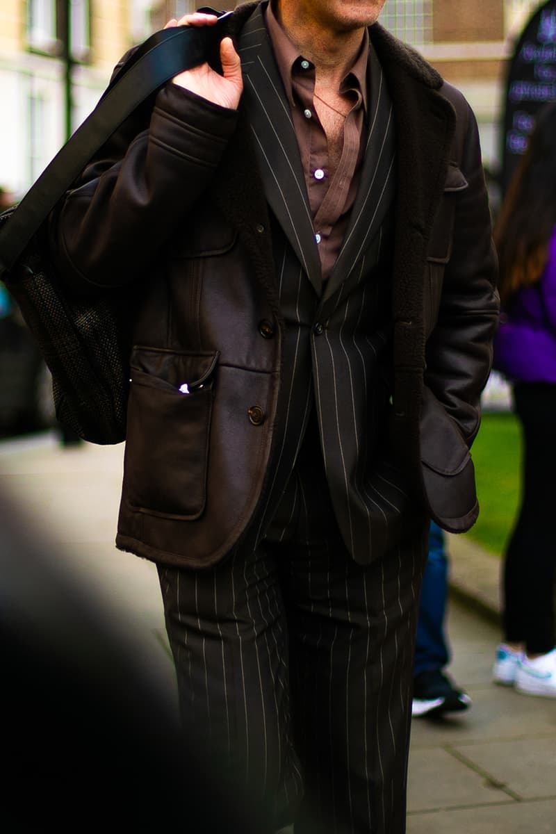 London Fashion Week Street Style FW19 Fall Winter 2019 Streetsnaps Fashion Clothing Cheyenne Maya Carty Victoria Secret Model VLTN White Boots Valentino Garavani Blazer Prada Scarf Bucket Hats Romeo Juliet Shorts Prada Milano Bag Jacket Puffer Jacket Jackets Coats Palace Skateboards Balaclava Accessories Earrings Necklaces Jewelry Aries Arise Layers Layered Clothing Off-White Virgil Abloh Sita Abellan Burberry Trench Coat JW Anderson Jonathan Ganni Chanel Skirt Waterproof Rain Gucci Balenciaga Comme Des Garçons SHIRT Versace Headband Jasper Conran Stripes Checks Striped Checkered Patterns
