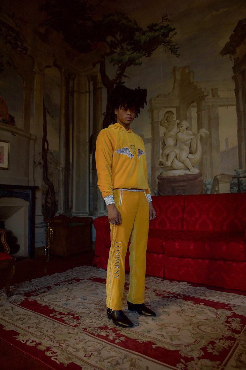 LONPARNY First Collection Lookbook Info fashion lookbooks Michael Lopez David Cooper Lee Donaldson 
