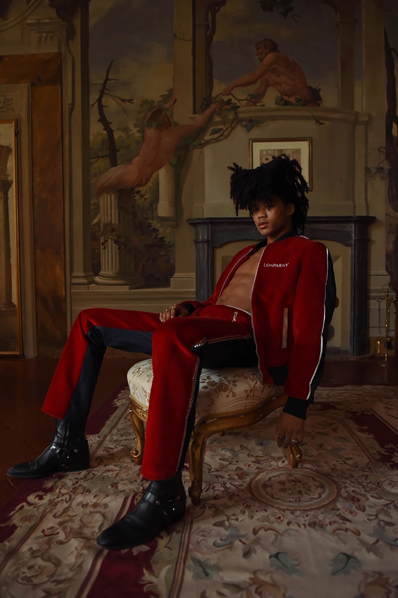 LONPARNY First Collection Lookbook Info fashion lookbooks Michael Lopez David Cooper Lee Donaldson 