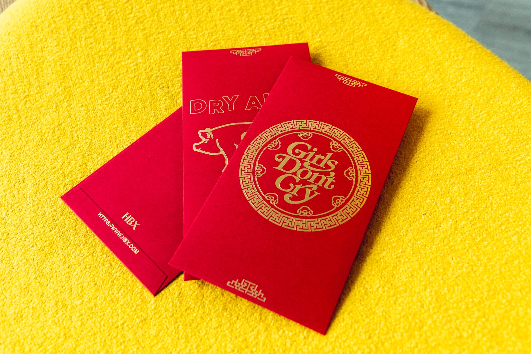 2019 Chinese new year red envelopes lucky money pockets Pig Commemorative FDBU 