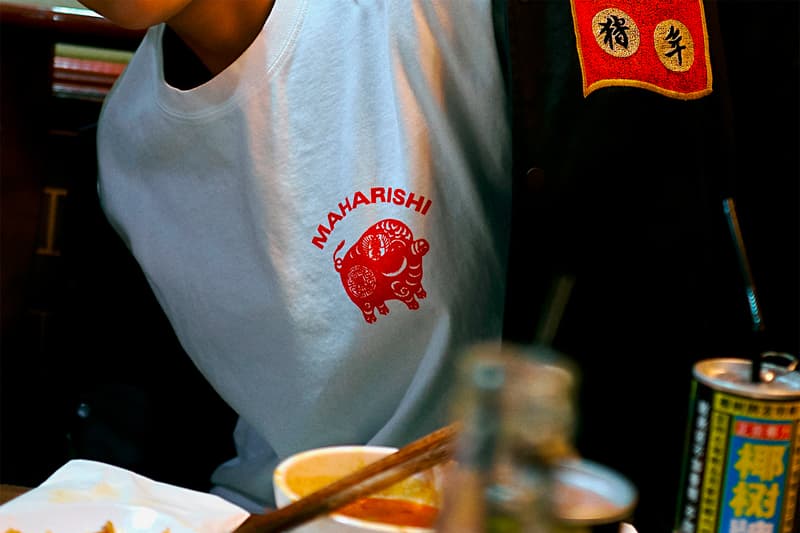 maharishi Lunar New Year Capsule Release Lookbook Info Date Jacket T shirt pig