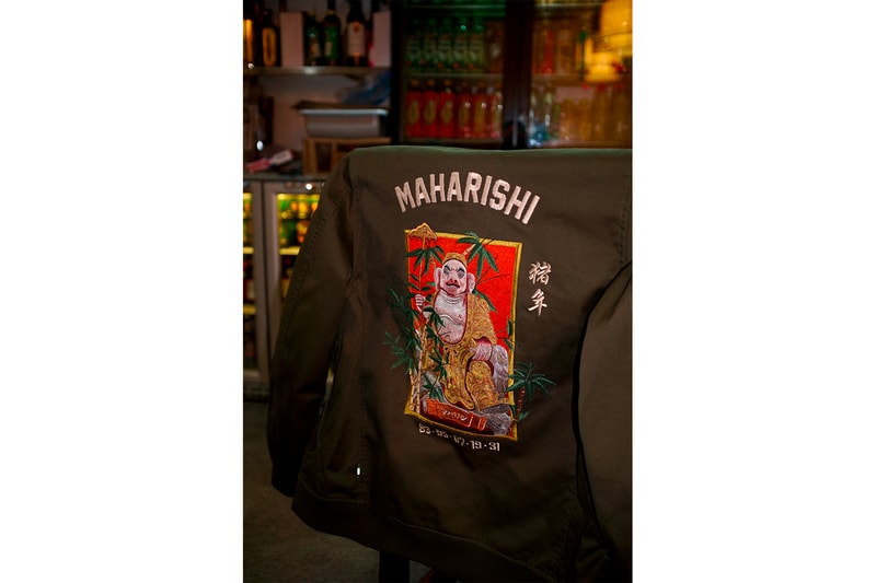 maharishi Lunar New Year Capsule Release Lookbook Info Date Jacket T shirt pig