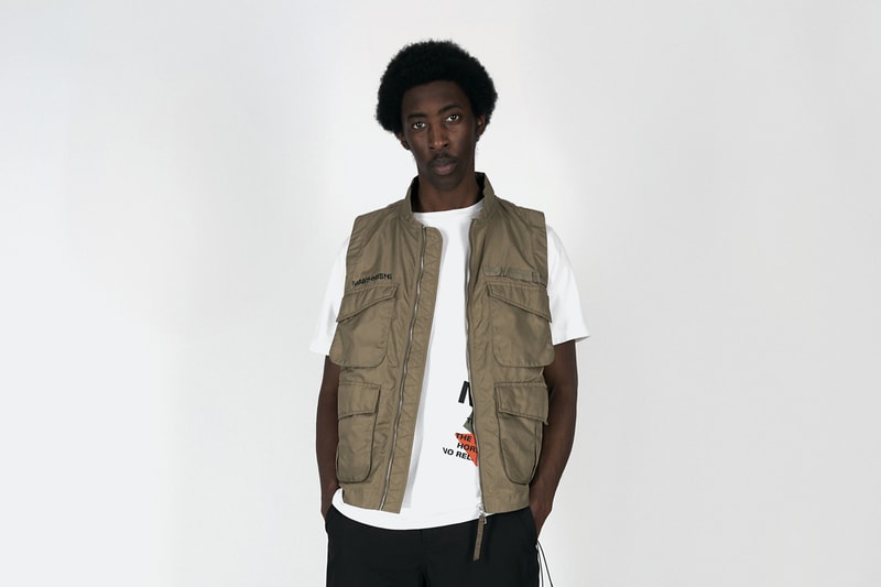 maharishi spring summer 2019 store exclusive march 1 2019 drop date release info collection shattered miltypeshooter shirt panel caps waffle knit crew sweat flight nylon utility vest