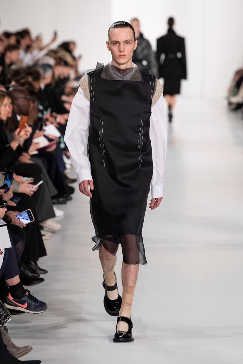 Maison Margiela Fall Winter 2019 Paris Fashion Week Show John Galliano Collection Details Deconstructed First Look Catwalk Runway