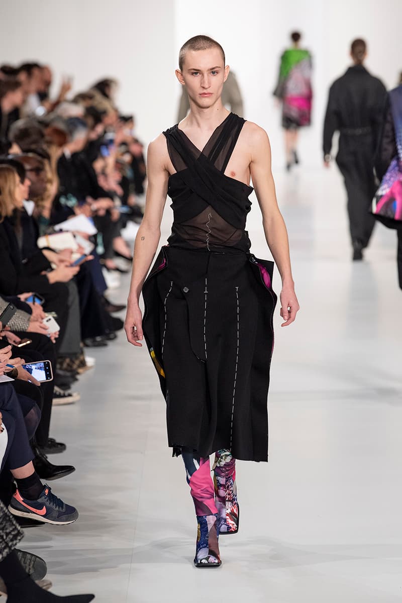 Maison Margiela Fall Winter 2019 Paris Fashion Week Show John Galliano Collection Details Deconstructed First Look Catwalk Runway