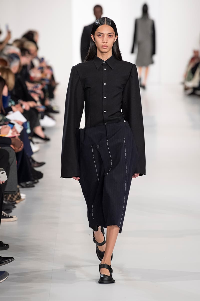 Maison Margiela Fall Winter 2019 Paris Fashion Week Show John Galliano Collection Details Deconstructed First Look Catwalk Runway