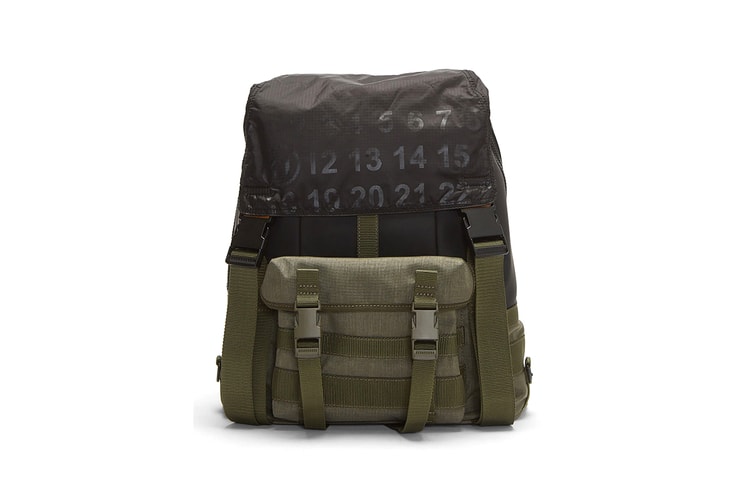 Maison Margiela's Technical Numerical Backpack Sports a Distinct Military Inspiration