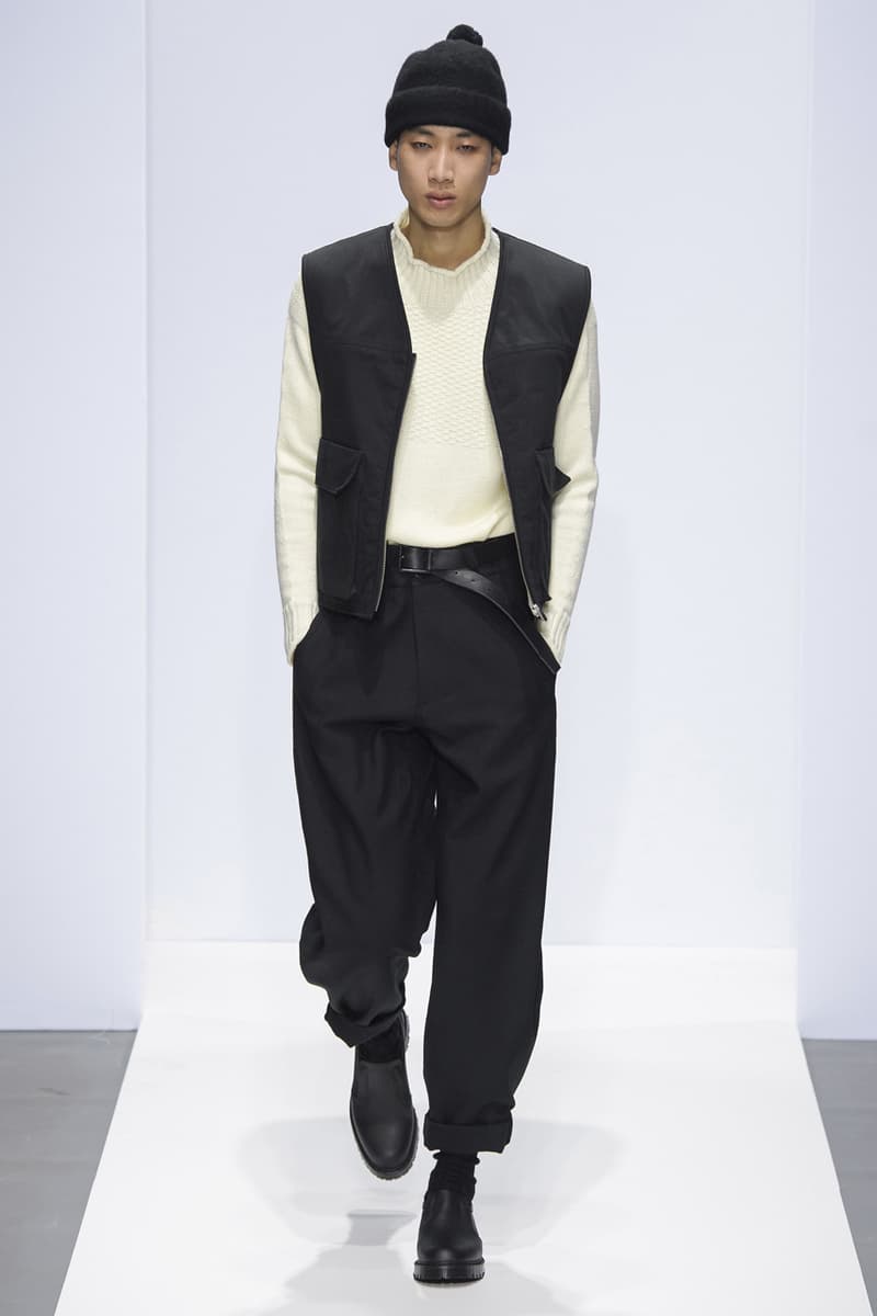 Margaret Howell FW19 Runway Collection fall winter 2019 london fashion week presentation co ed men women ready to wear