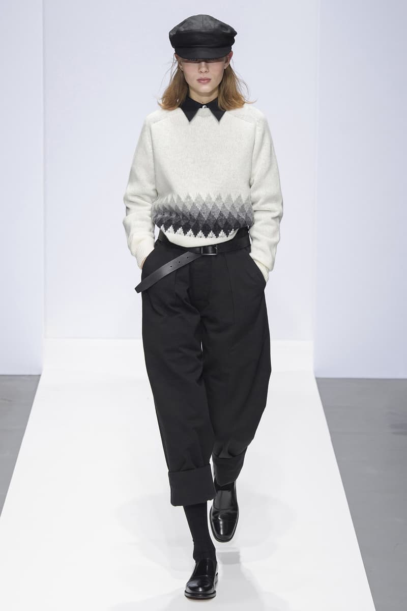 Margaret Howell FW19 Runway Collection fall winter 2019 london fashion week presentation co ed men women ready to wear