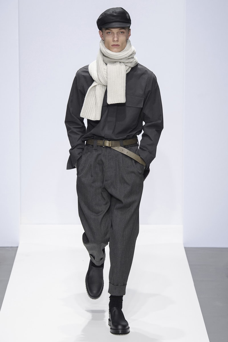 Margaret Howell FW19 Runway Collection fall winter 2019 london fashion week presentation co ed men women ready to wear