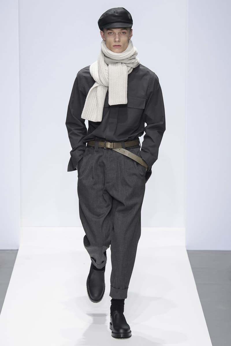 Margaret Howell FW19 Runway Collection fall winter 2019 london fashion week presentation co ed men women ready to wear