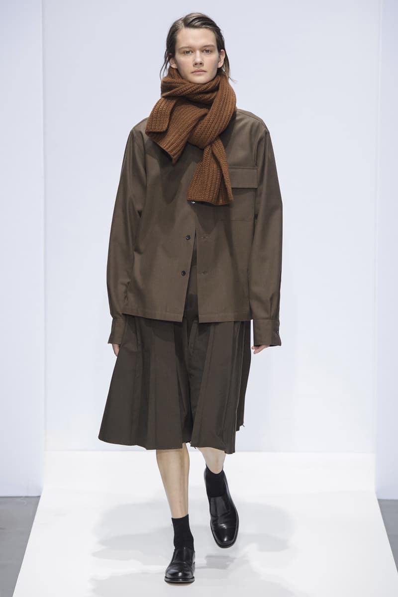 Margaret Howell FW19 Runway Collection fall winter 2019 london fashion week presentation co ed men women ready to wear