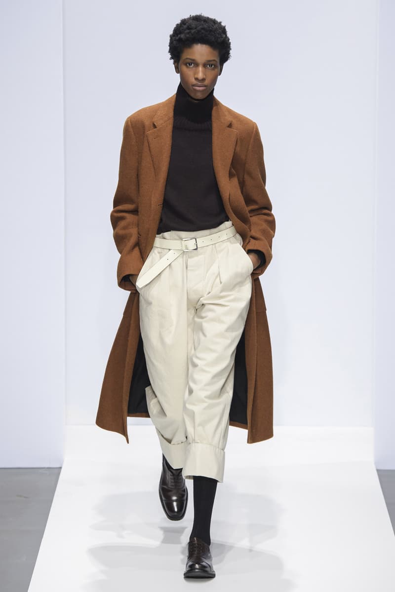 Margaret Howell FW19 Runway Collection fall winter 2019 london fashion week presentation co ed men women ready to wear