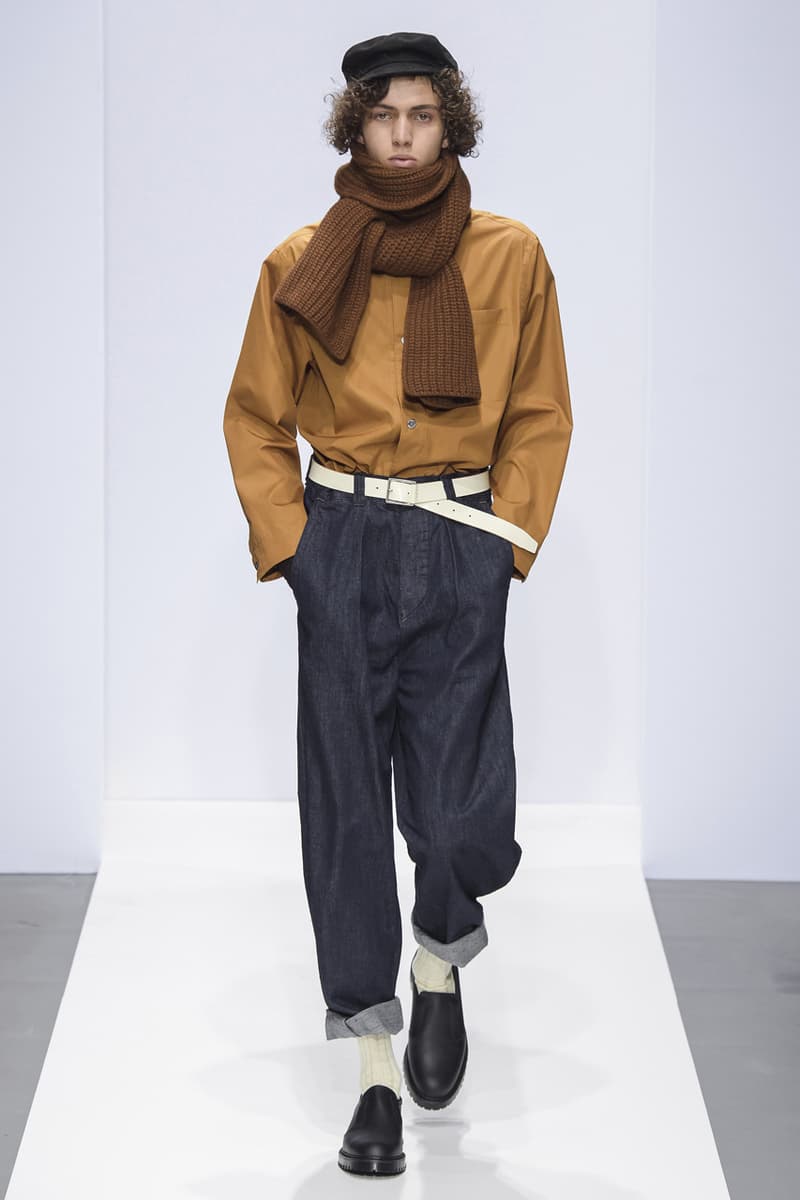 Margaret Howell FW19 Runway Collection fall winter 2019 london fashion week presentation co ed men women ready to wear