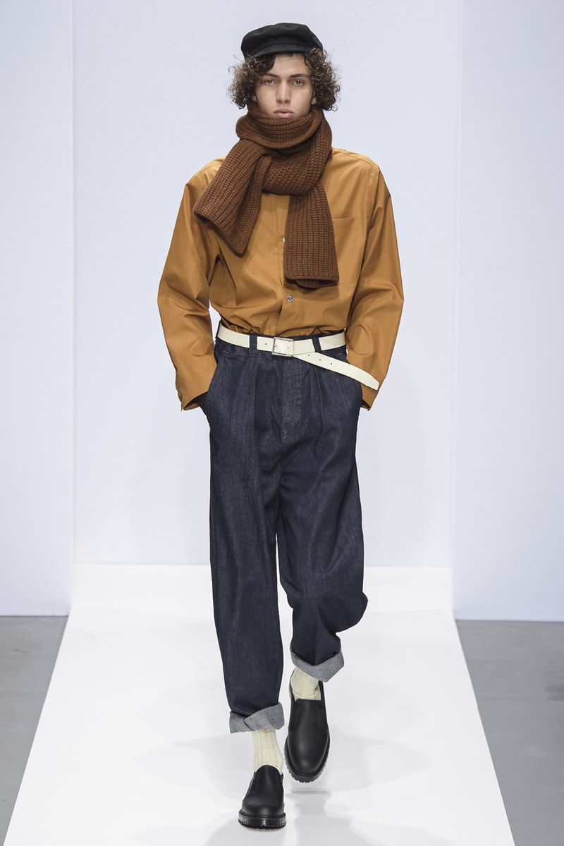 Margaret Howell FW19 Runway Collection fall winter 2019 london fashion week presentation co ed men women ready to wear