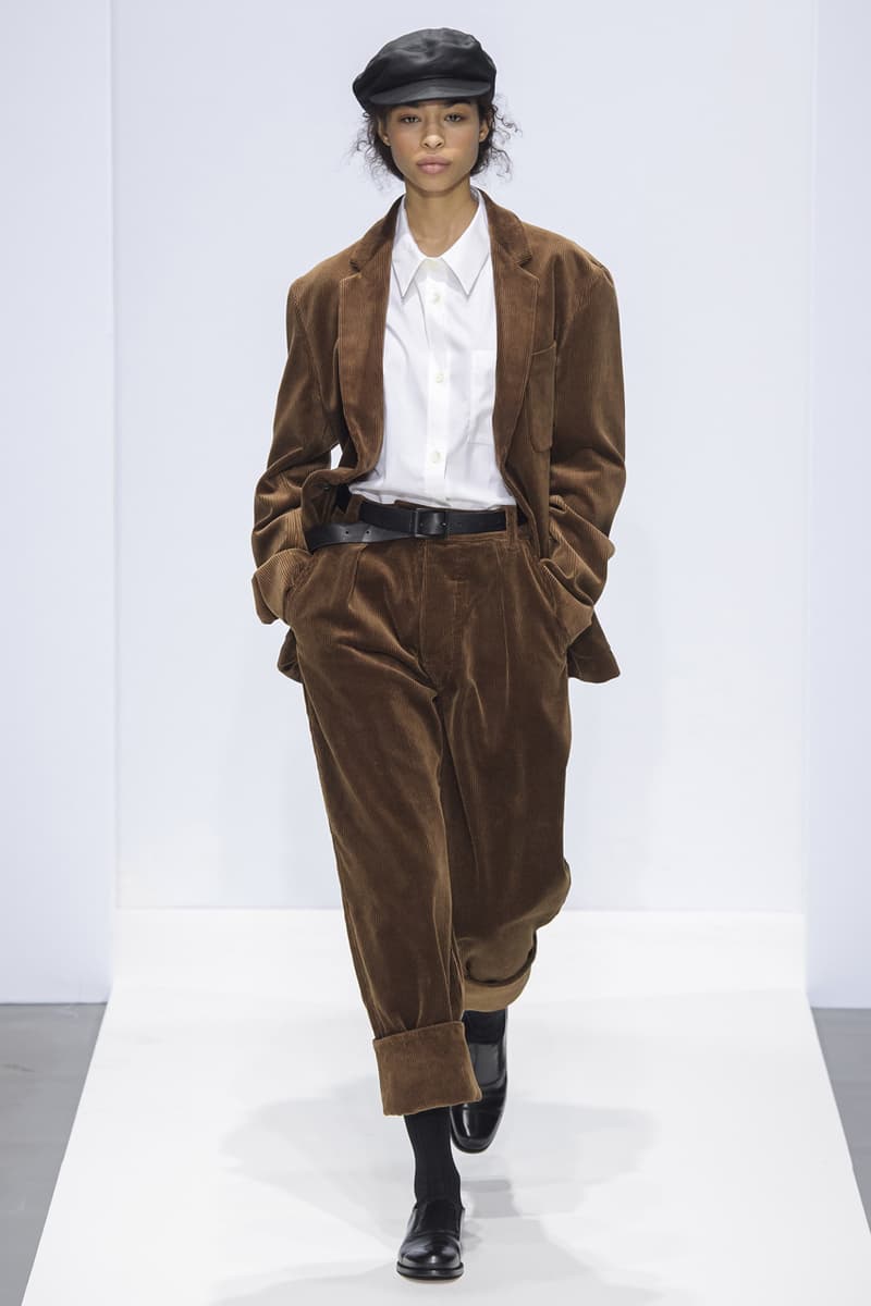 Margaret Howell FW19 Runway Collection fall winter 2019 london fashion week presentation co ed men women ready to wear