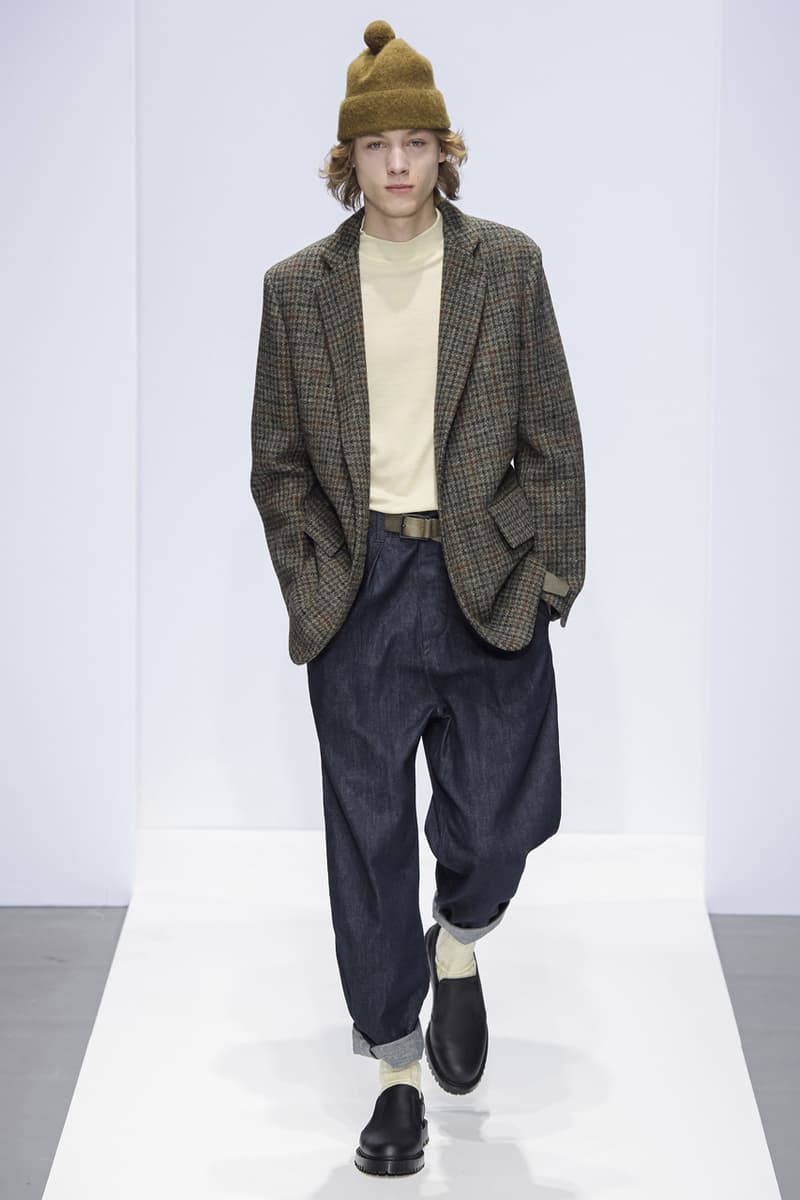 Margaret Howell FW19 Runway Collection fall winter 2019 london fashion week presentation co ed men women ready to wear