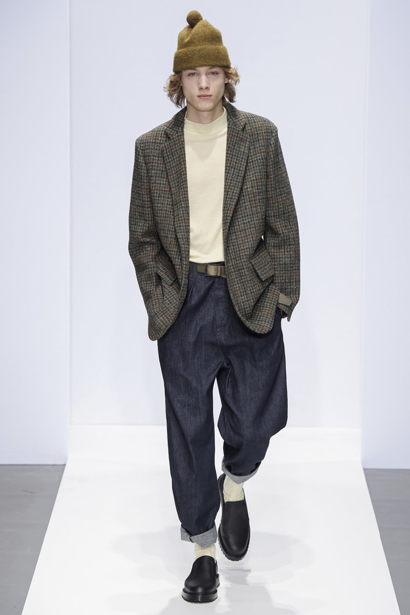 Margaret Howell FW19 Runway Collection fall winter 2019 london fashion week presentation co ed men women ready to wear