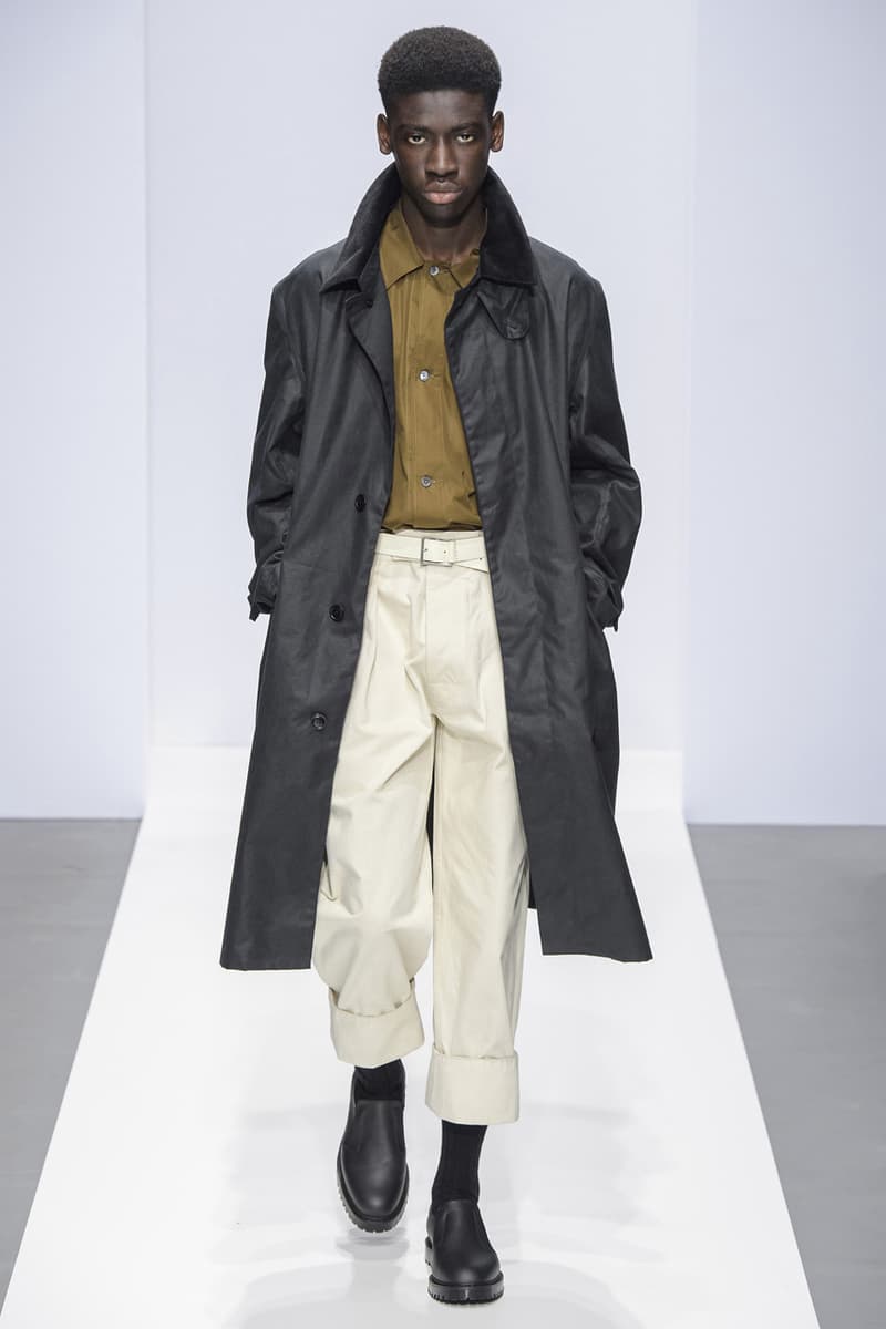 Margaret Howell FW19 Runway Collection fall winter 2019 london fashion week presentation co ed men women ready to wear