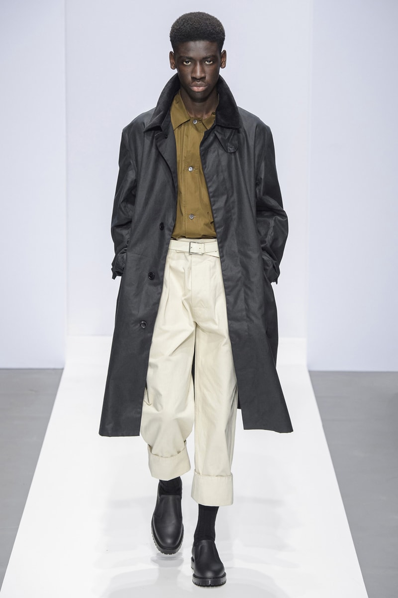 Margaret Howell FW19 Runway Collection fall winter 2019 london fashion week presentation co ed men women ready to wear