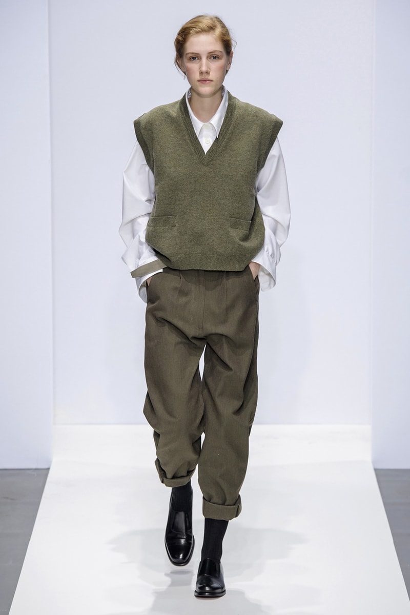 Margaret Howell FW19 Runway Collection fall winter 2019 london fashion week presentation co ed men women ready to wear