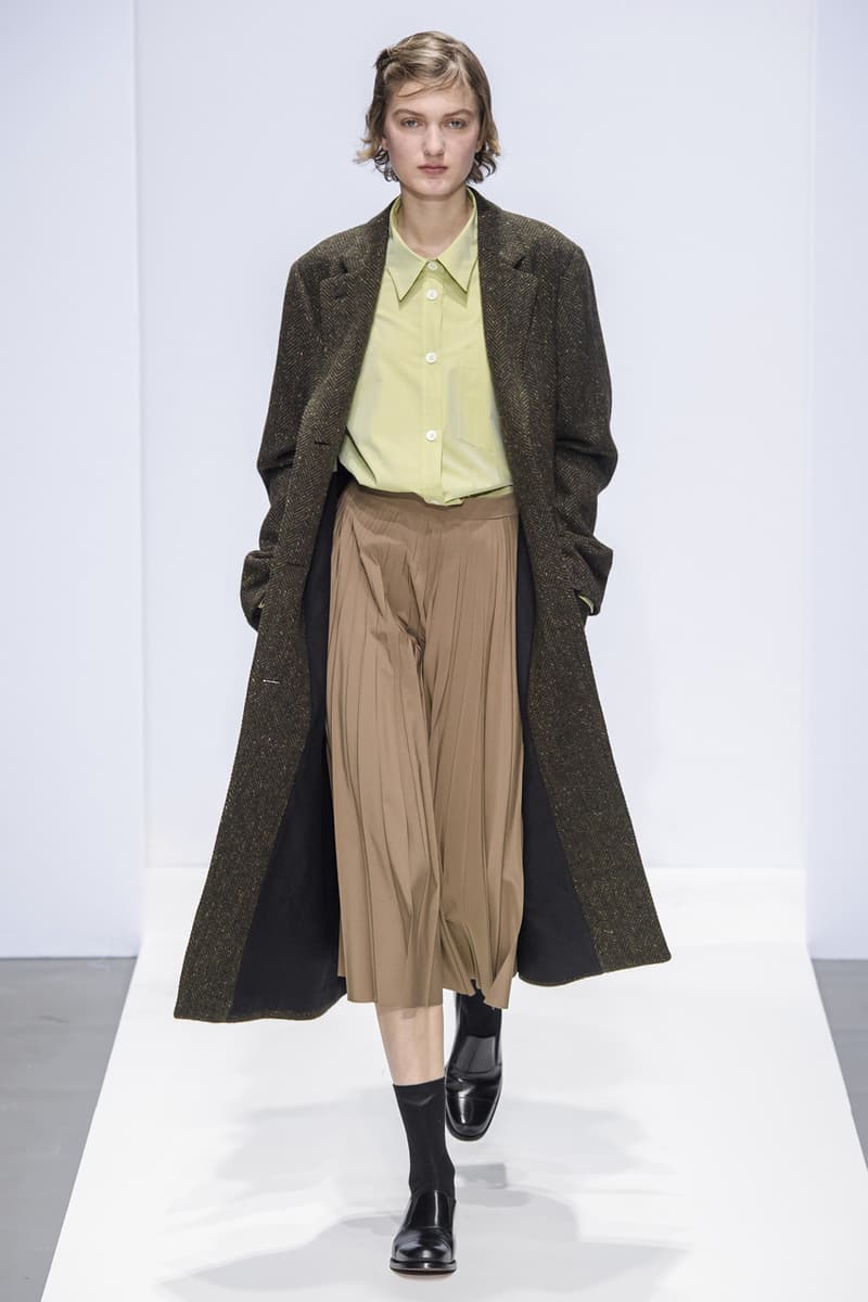 Margaret Howell FW19 Runway Collection fall winter 2019 london fashion week presentation co ed men women ready to wear