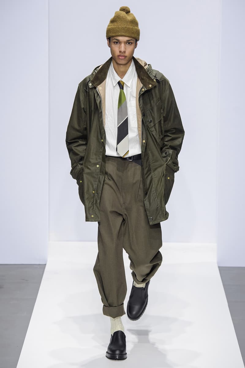 Margaret Howell FW19 Runway Collection fall winter 2019 london fashion week presentation co ed men women ready to wear