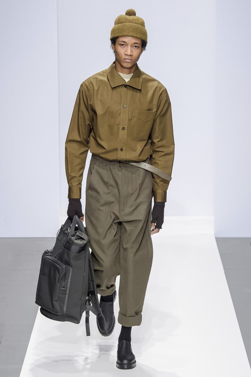 Margaret Howell FW19 Runway Collection fall winter 2019 london fashion week presentation co ed men women ready to wear