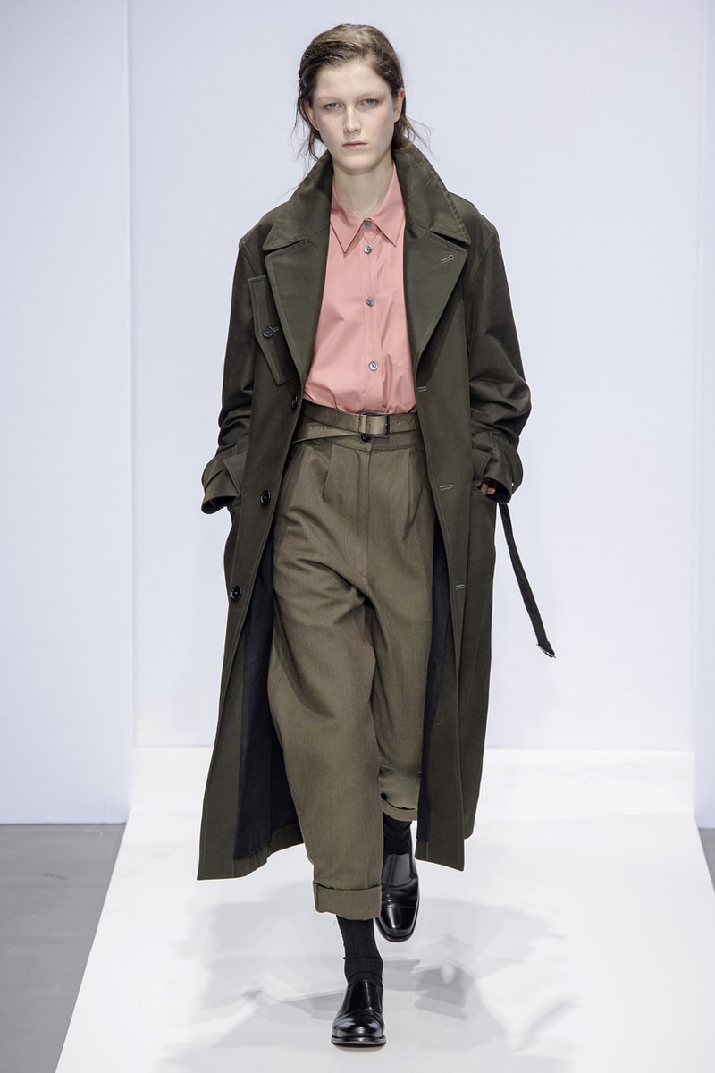 Margaret Howell FW19 Runway Collection fall winter 2019 london fashion week presentation co ed men women ready to wear