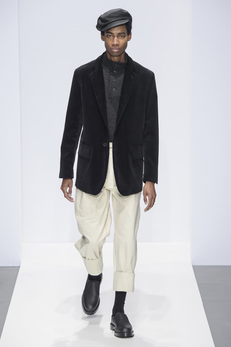 Margaret Howell FW19 Runway Collection fall winter 2019 london fashion week presentation co ed men women ready to wear