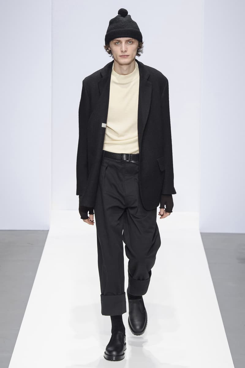 Margaret Howell FW19 Runway Collection fall winter 2019 london fashion week presentation co ed men women ready to wear